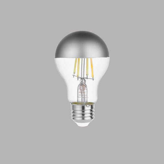 Half Chrome LED Light Bulb